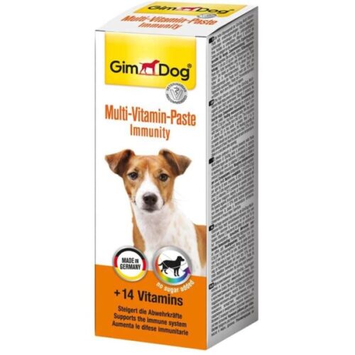 مولتی ویتامین سگ جیم داگ مدل Multi-Vitamin Paste وزن ۵۰ گرم