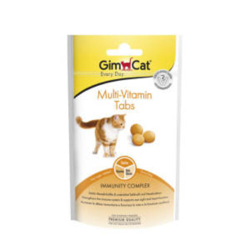 قرص مولتی ویتامین گربه جیم کت طعم شیر